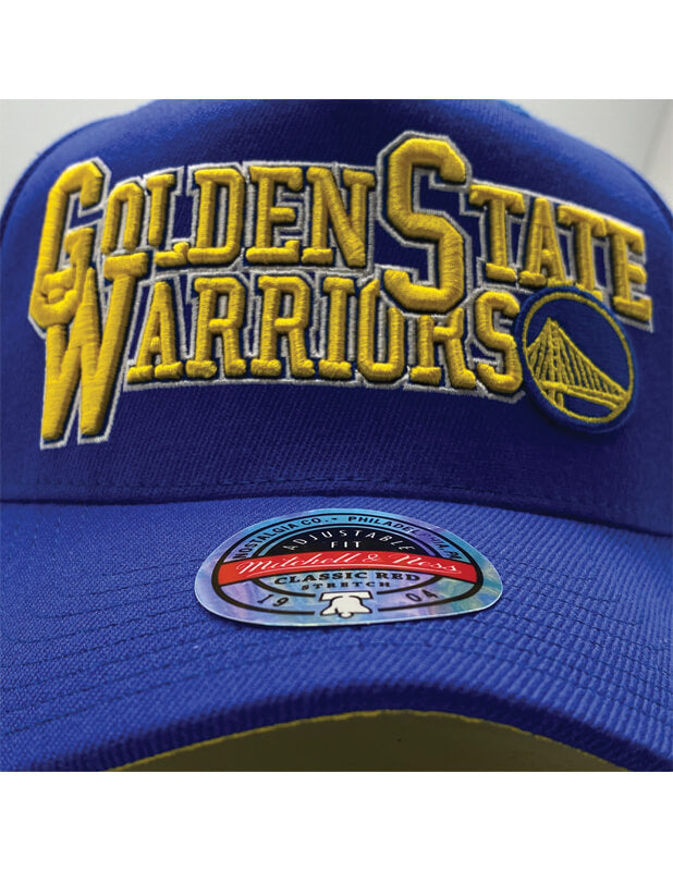 Mitchell & Ness NBA Interlocked CR Snapback Golden States Warriors