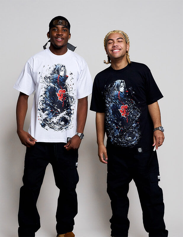 OG Culture X Pro Club Heavyweight Tee - Naruto Itachi Uchiha ink