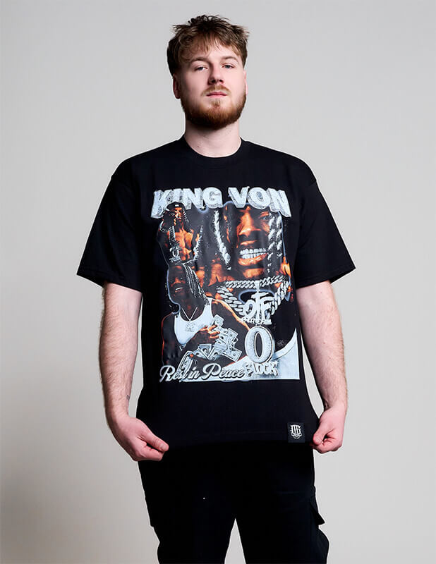 OG Culture X Pro Club Heavyweight Tee - King Von Diamond