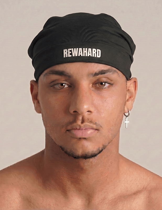 Rewahard Reflective logo Skull Cap