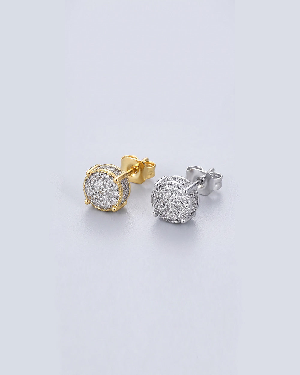 Rewahard - 6mm Diamond Cluster Stud Earring