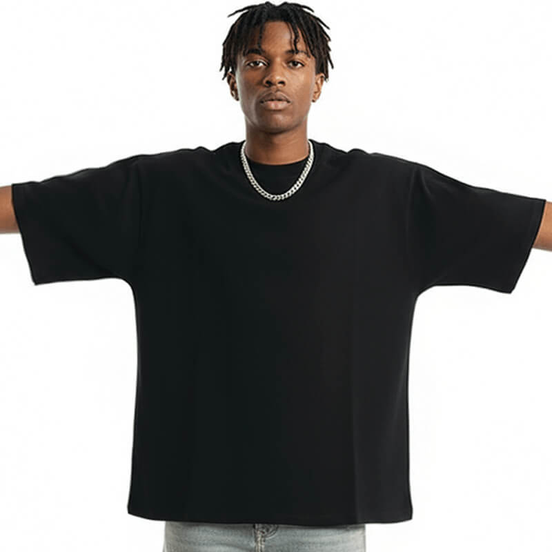 Custom Print Front Shoulder - Pro Club Heavyweight Short Sleeve Tee - duplication