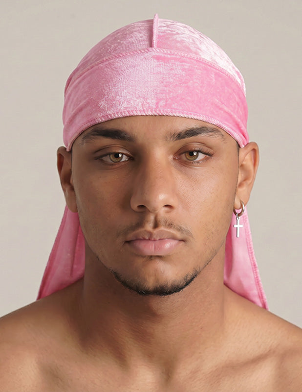 Rewahard Velvet Durag - Pink
