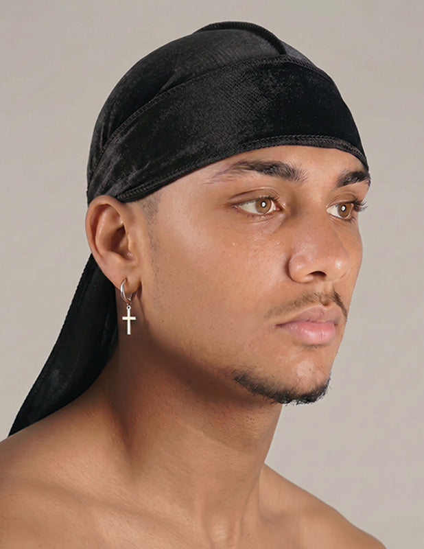 Rewahard Velvet Durag - Black