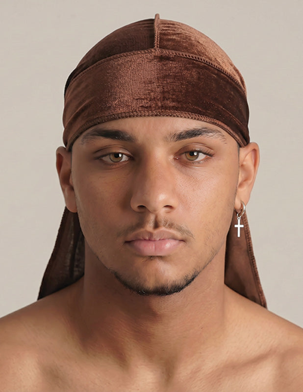 Rewahard Velvet Durag - Brown