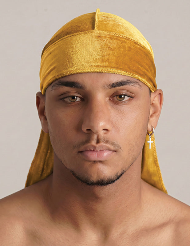 Rewahard Velvet Durag - Gold