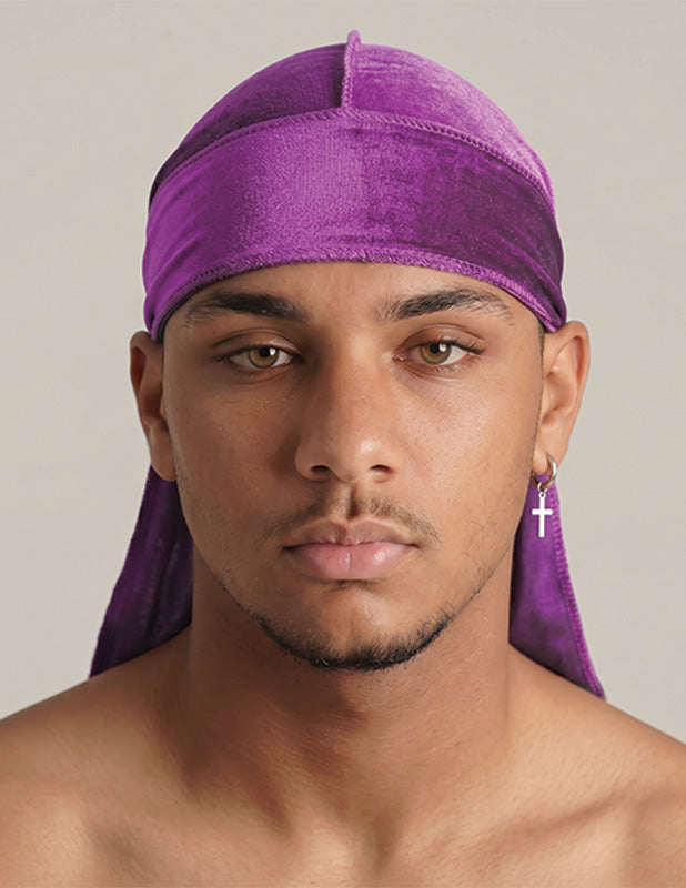 Rewahard Velvet Durag - Purple