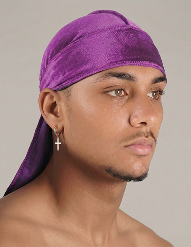 Rewahard Velvet Durag - Purple