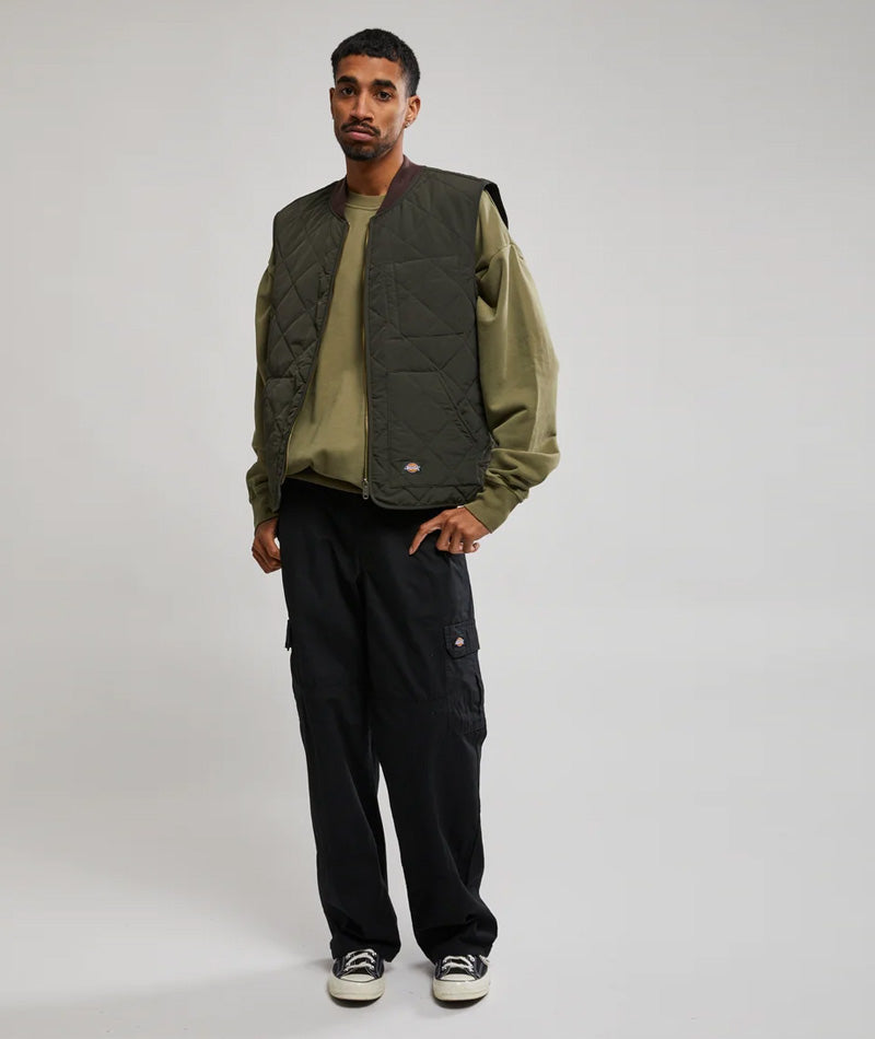 Dickies Vincent Quilted Vest - Olive