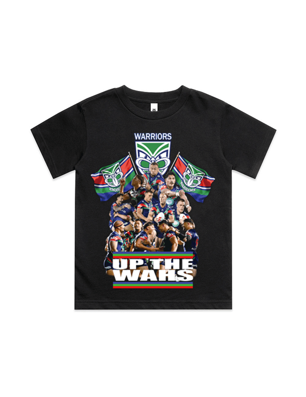 Rewahard Kids Graphic Tee - Warriors NRL Team