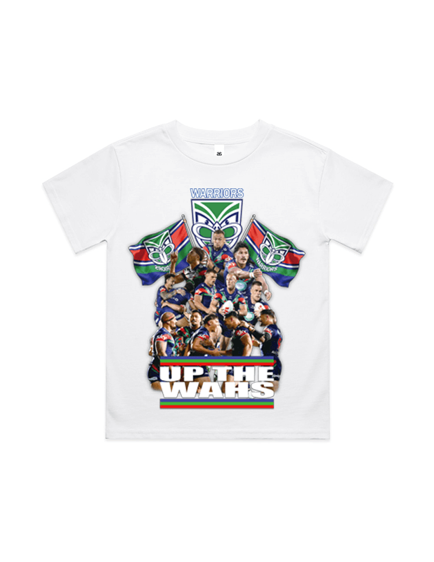 Rewahard Kids Graphic Tee - Warriors NRL Team