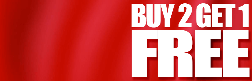 Buy 2 Get 1 Free