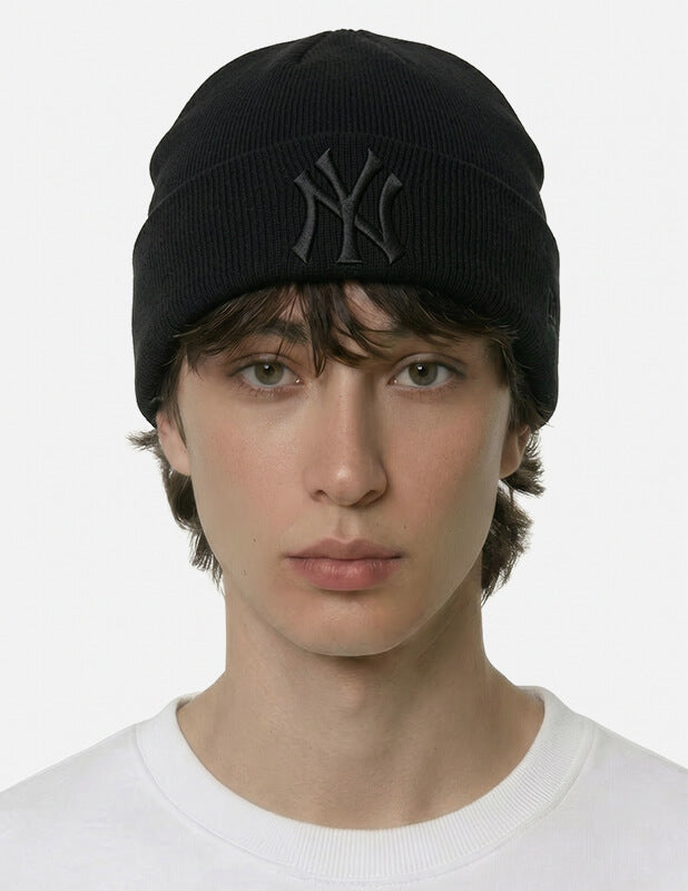 New Era - New York Yankees Knit Beanie - BLACK