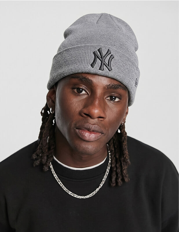 New Era - New York Yankees Knit Beanie - CHARCOAL