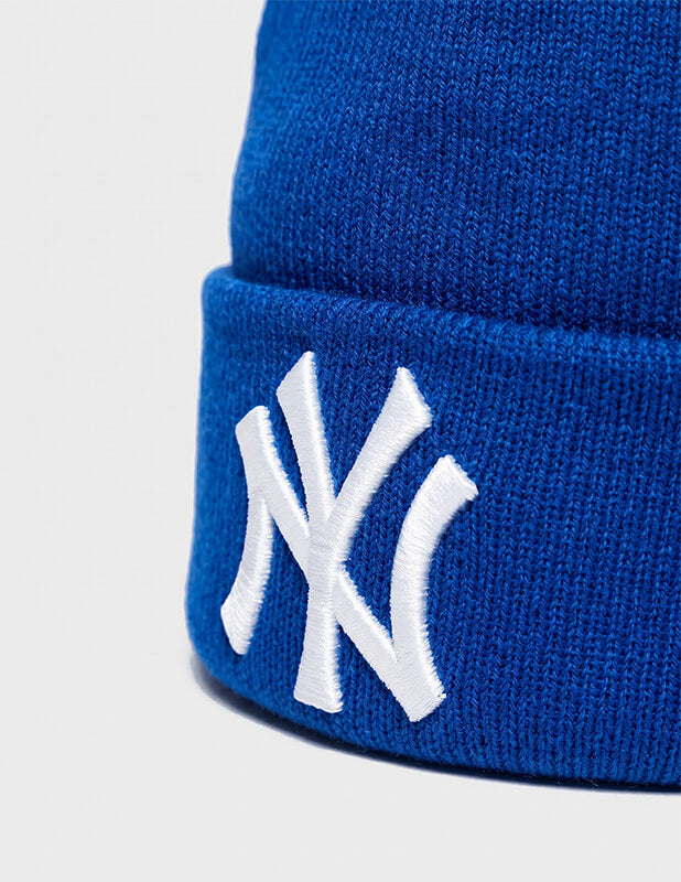 New Era - New York Yankees Knit Beanie - Royal Blue