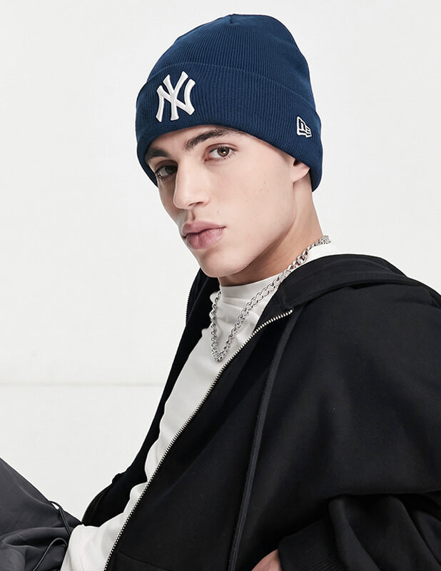 New Era - New York Yankees Knit Beanie - NAVY