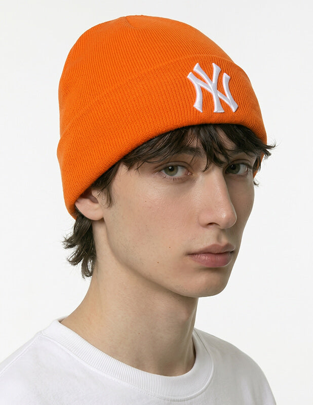 New Era - New York Yankees Knit Beanie - Orange