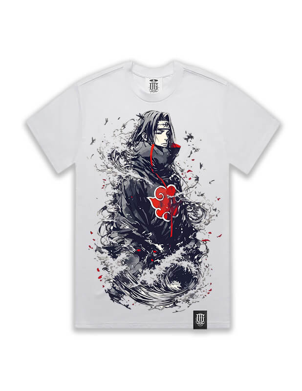 OG Culture X Pro Club Heavyweight Tee - Naruto Itachi Uchiha ink