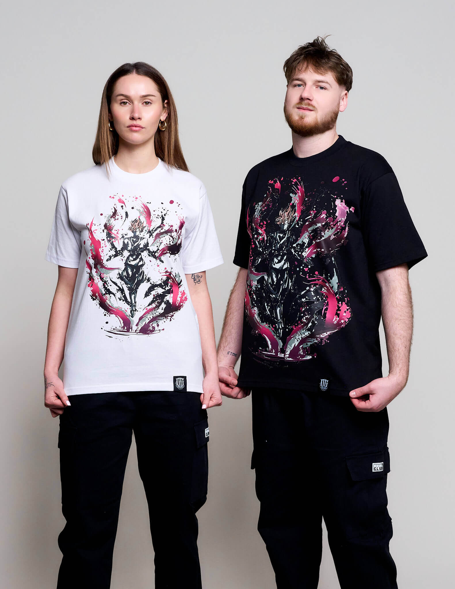 OG Culture X Pro Club Heavyweight Tee - Dragon Ball Pink
