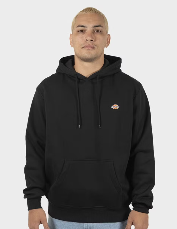 DICKIES H.S ROCKWOOD POP OVER HOODIE KK1210502 - BLACK