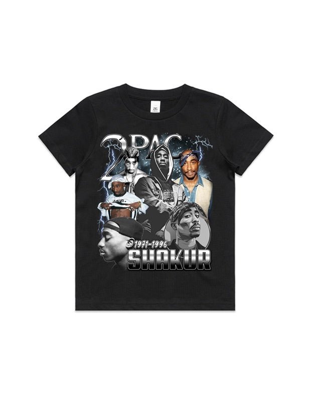 Rewahard Kids Graphic Tee - Tupac Shakur 1971-1996