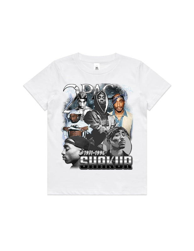 Rewahard Kids Graphic Tee - Tupac Shakur 1971-1996