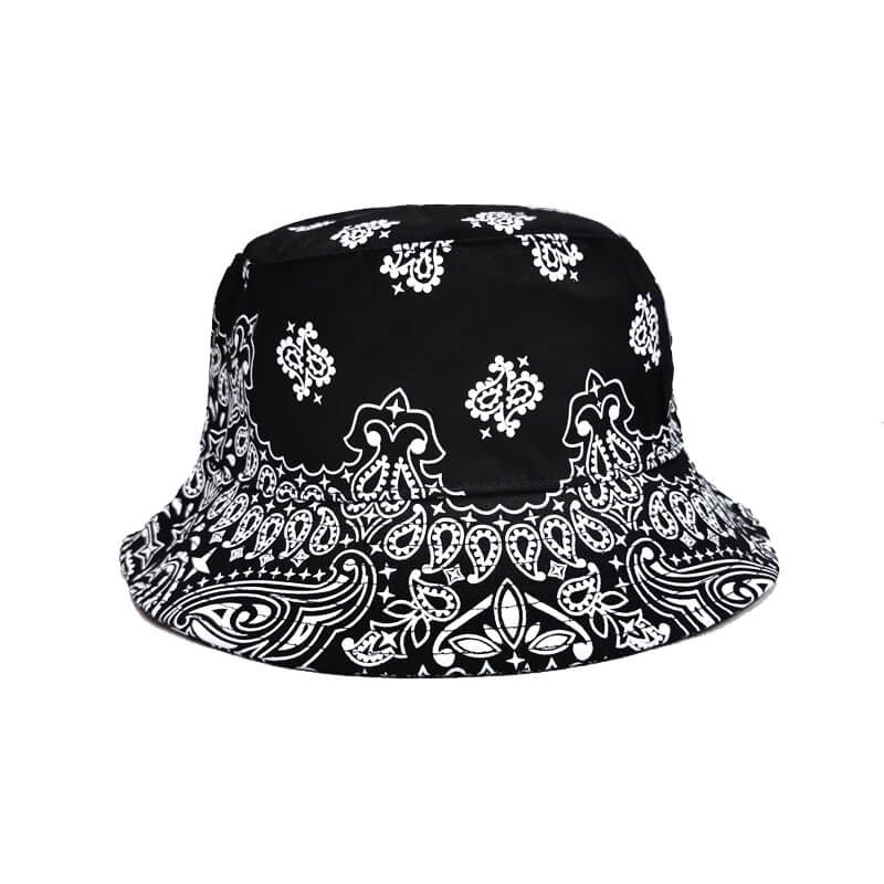 Rewahard Bandana Bucket Hat - Black