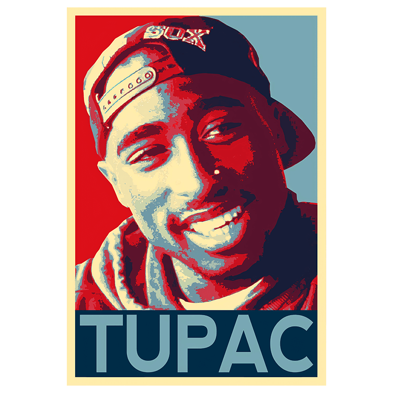 Pro Club Tupac Art Digital printed Tee