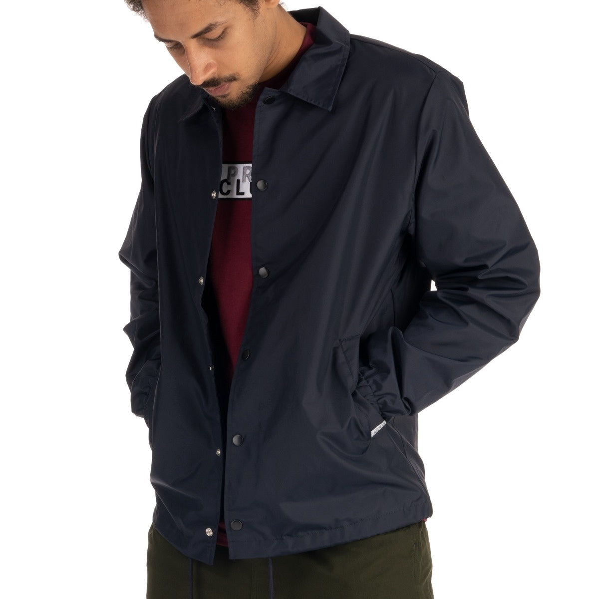 Pro Club Standard Coach Jacket Navy Rewahard Apparel