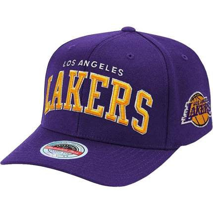 MITCHELL & NESS  Iconic Lakers Snapback - Purple