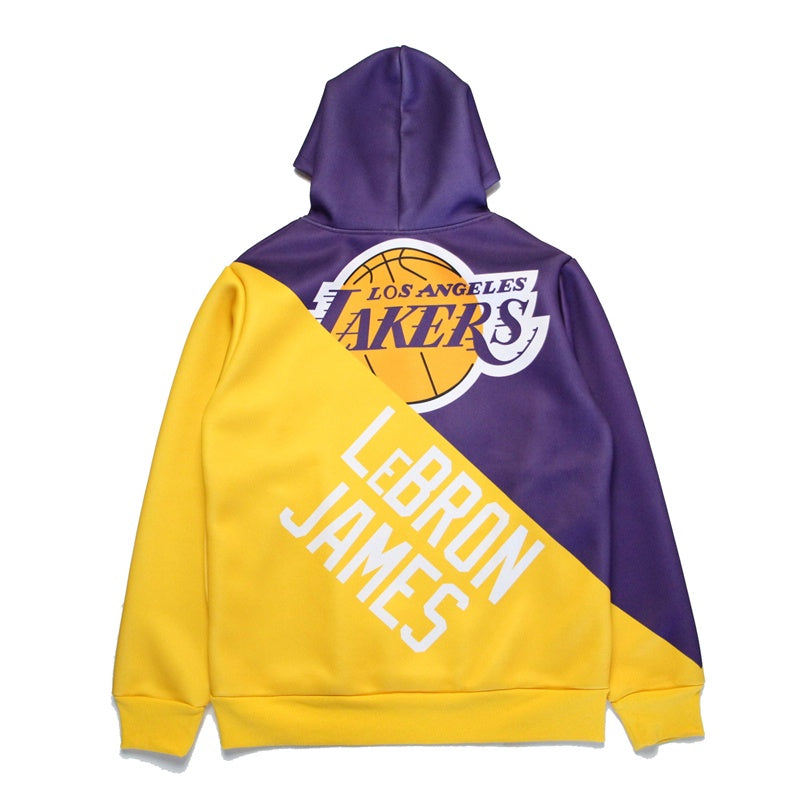 NBA L.A Lakers WaterProof Super Heavy Pullover Hoodie - James