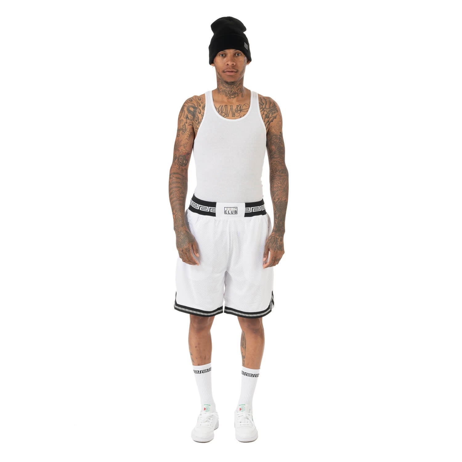Pro Club Link Basketball Shorts - White