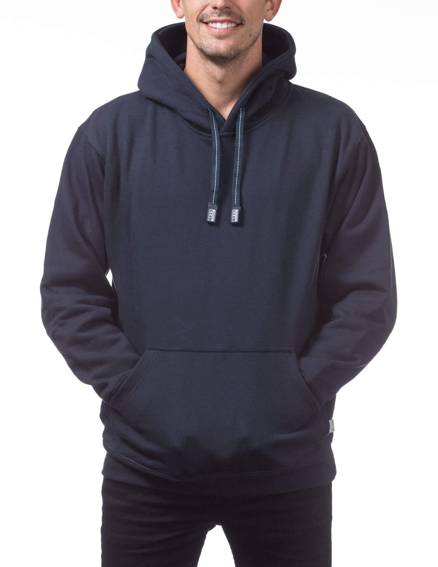 Black pro cheap club hoodie