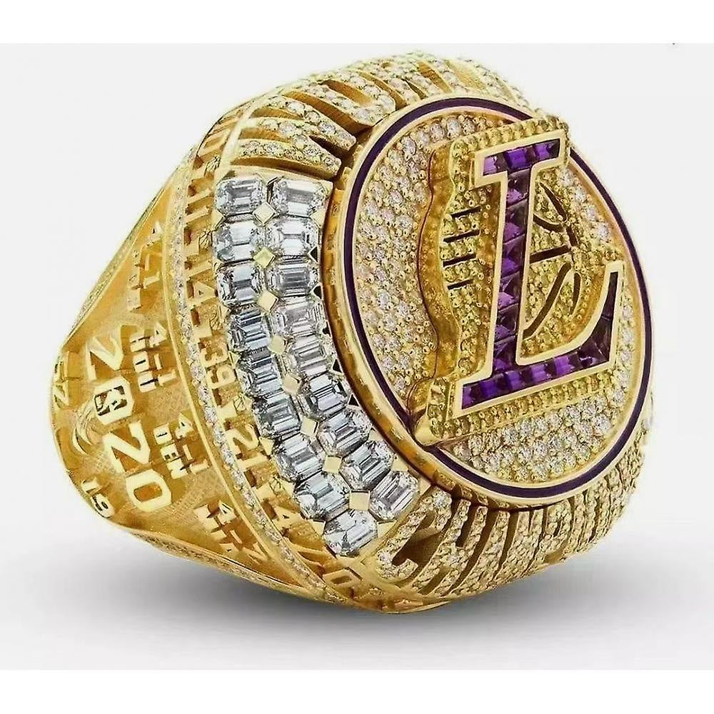 NBA - Gold Lakers championship rings