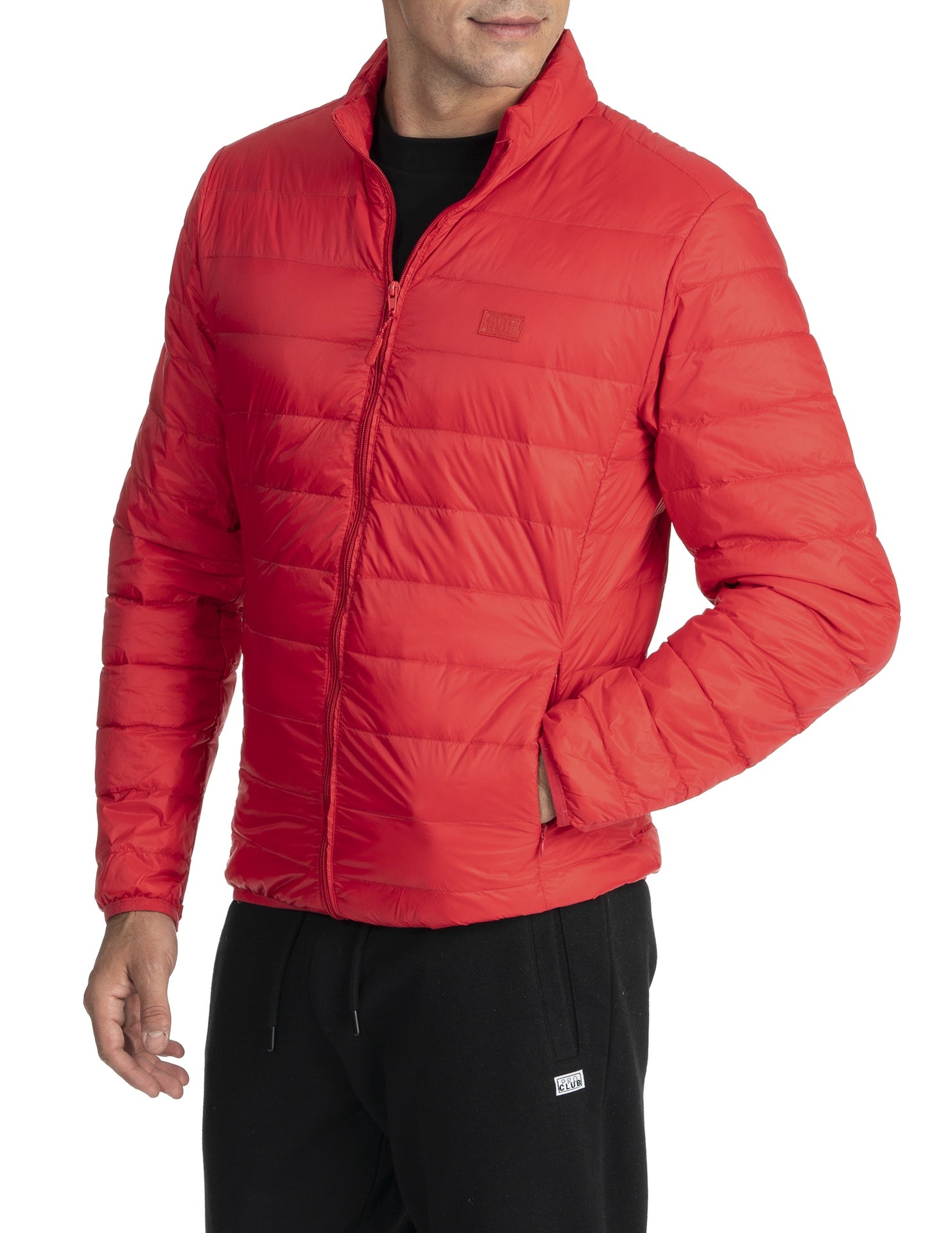 Pro Club Packable Lightweight Down Jacket - RED
