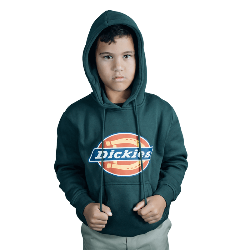 DICKIES – Youth H.S Classic Pop Over Hoodie - Green