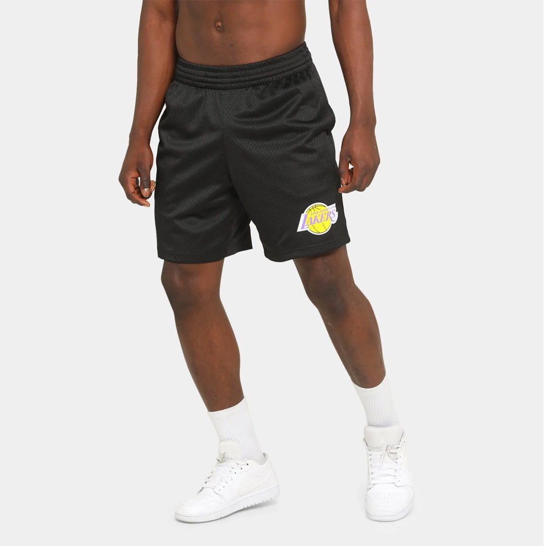 MITCHELL & NESS -Los Angeles Lakers Basic Mesh Court Shorts