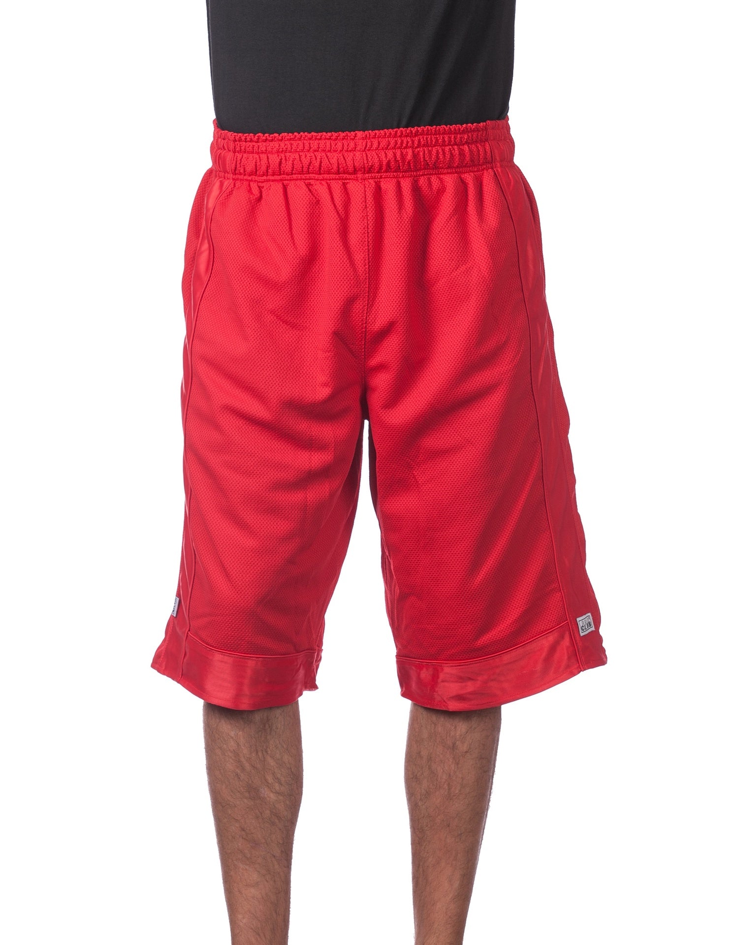 Pro Club Heavyweight Mesh Basketball Shorts - RED