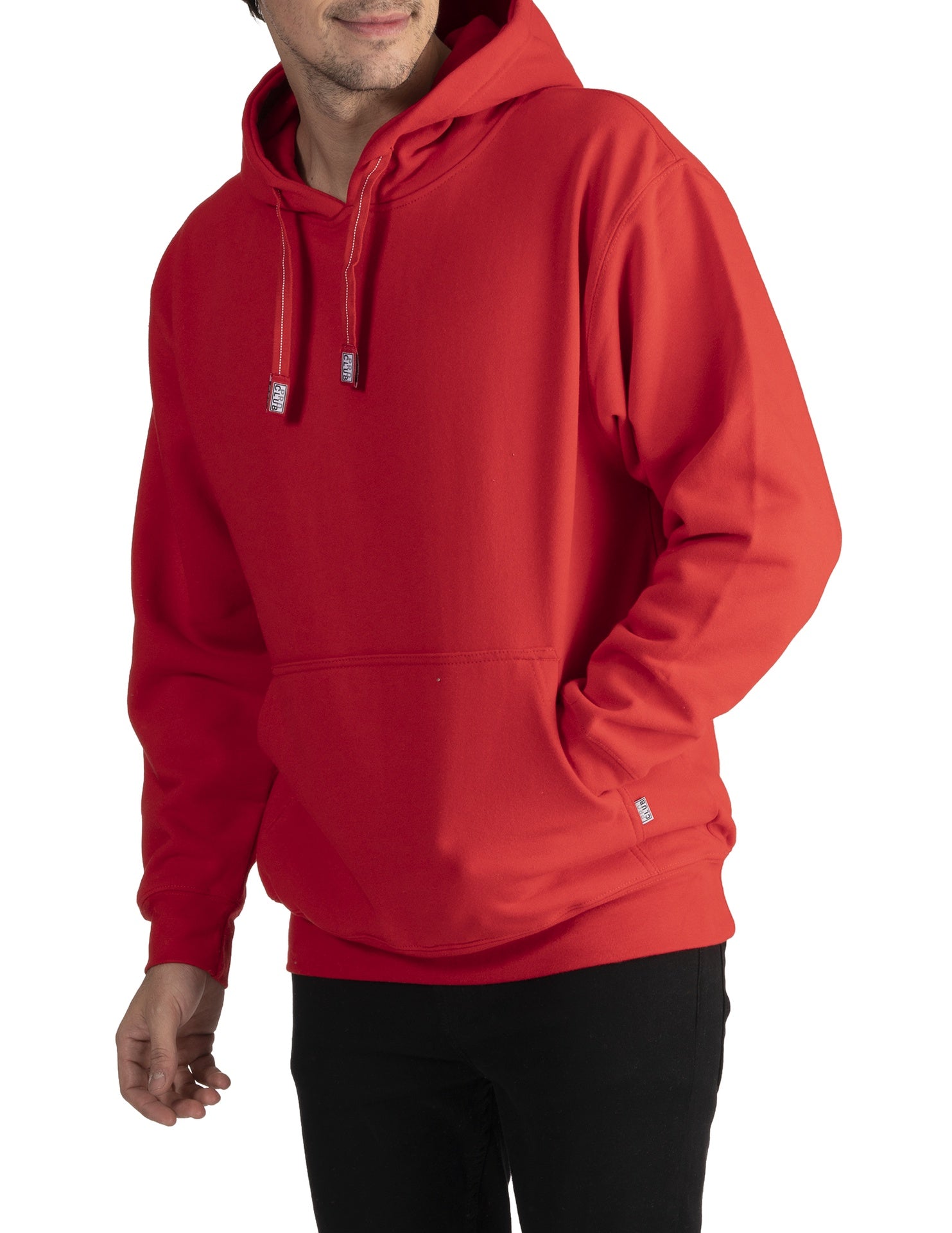 Red pro club on sale hoodie