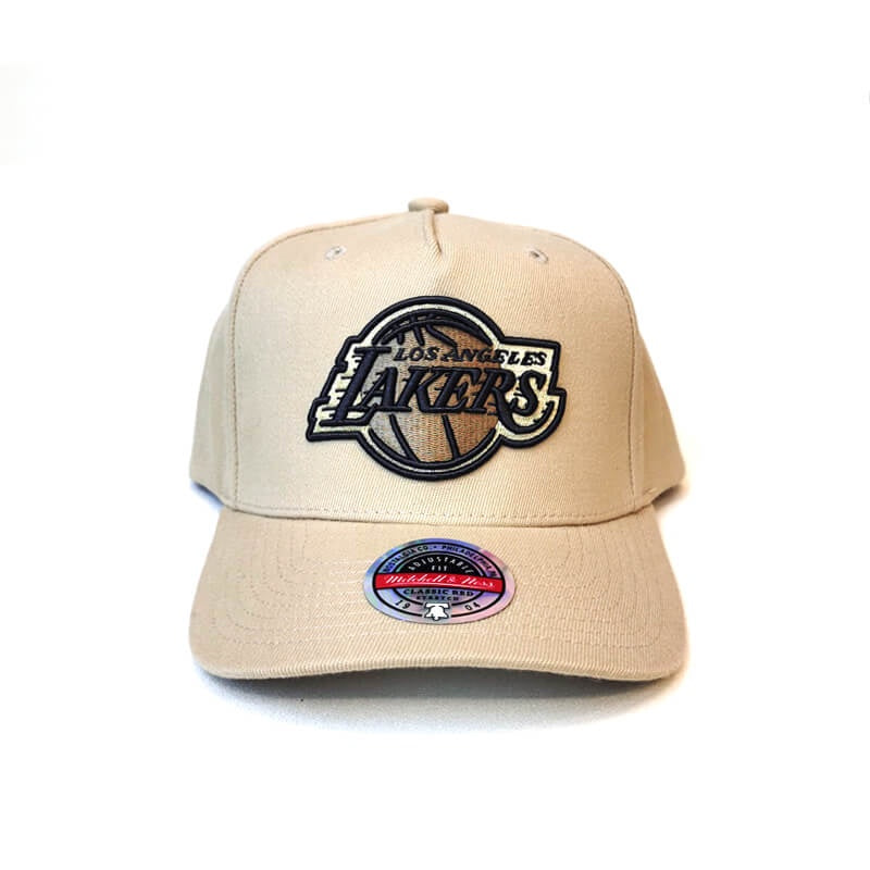 Mitchell & Ness Dimond Lakers Snap back - Cream
