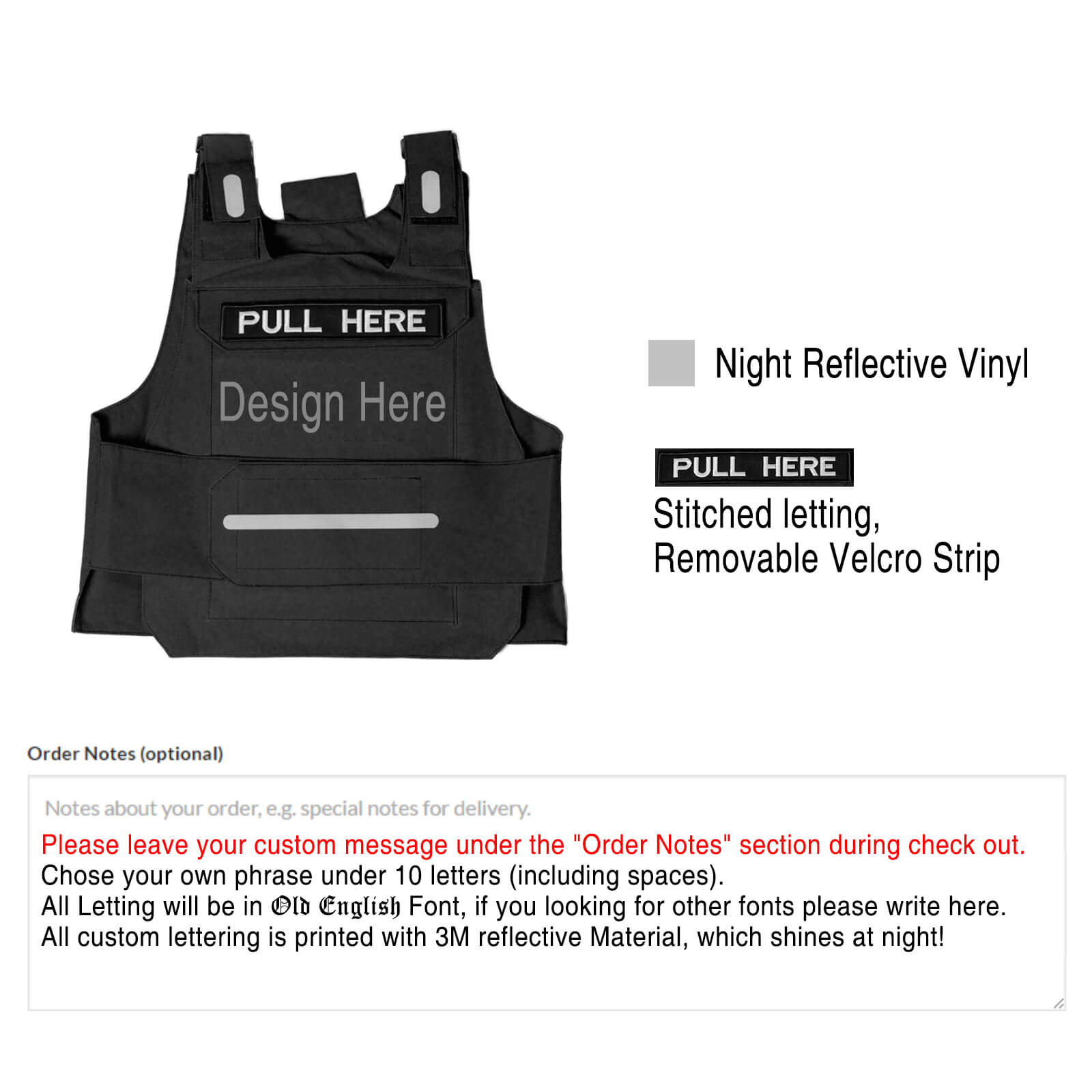 Design Your Own Plate Carrier Vest - 8 Colours (Adjustable Size up to 5XL)