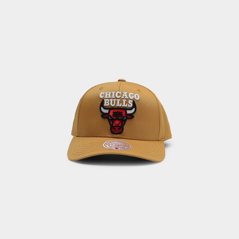 MITCHELL & NESS Chicago Bulls Fast Break Pro Crown Snapback - Khaki
