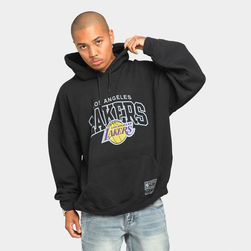 MITCHELL & NESS - LOS ANGELES LAKERS XL INVERT ARCH VINTAGE HOODIE