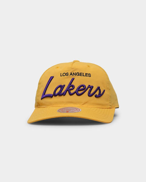 Mitchell & Ness - NBA Yellow Fitted Cap - Los Angeles Lakers 2023 NBA Draft 59FIFTY Yellow Fitted @ Hatstore