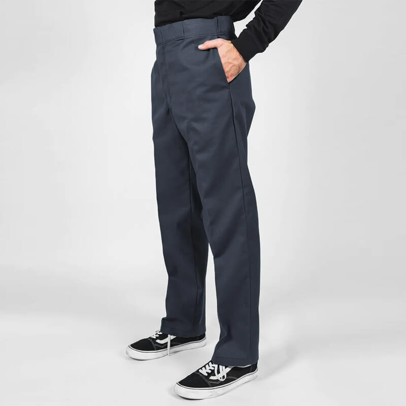 Dickies Pants: Men's Wrinkle Resistant Original 874 Work Pant Dark Nav –  Army Navy Now