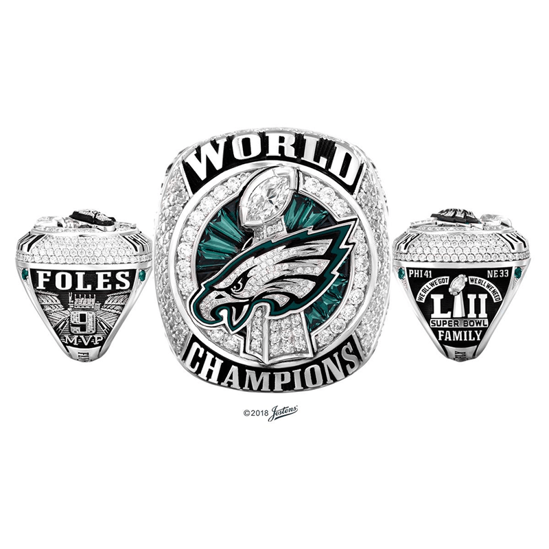 Rewahard - Philadelphia Eagles unveil championship rings