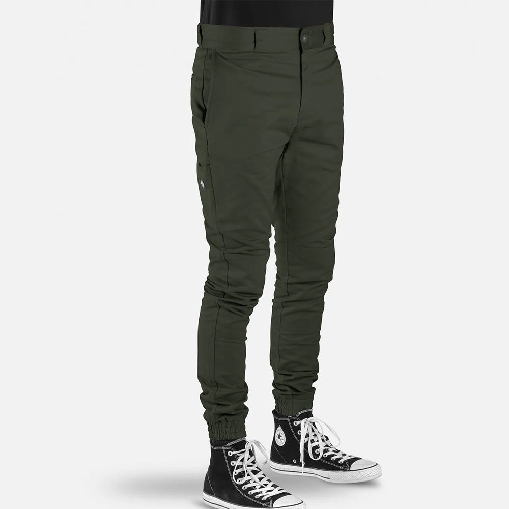 DICKIES - CP918 SLIM TAPERED & CUFFED PANT - ARMY GREEN