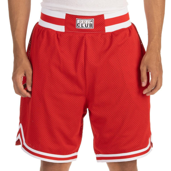 Basketball Shorts | Red Stripe | Cltr Badge — Cltr