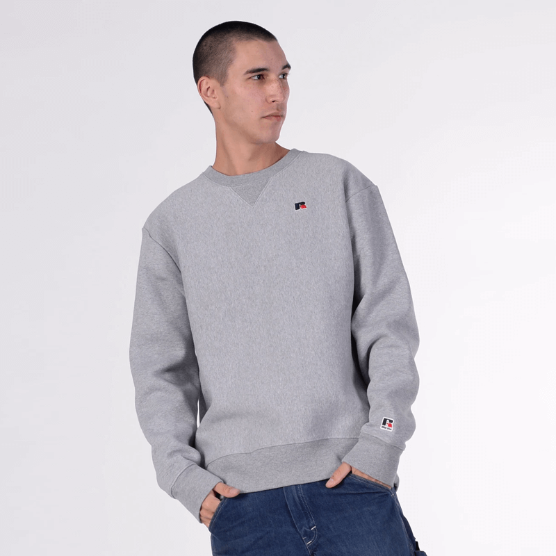 Russell Athletic Redeemer Heavyweight Sweater - Gray