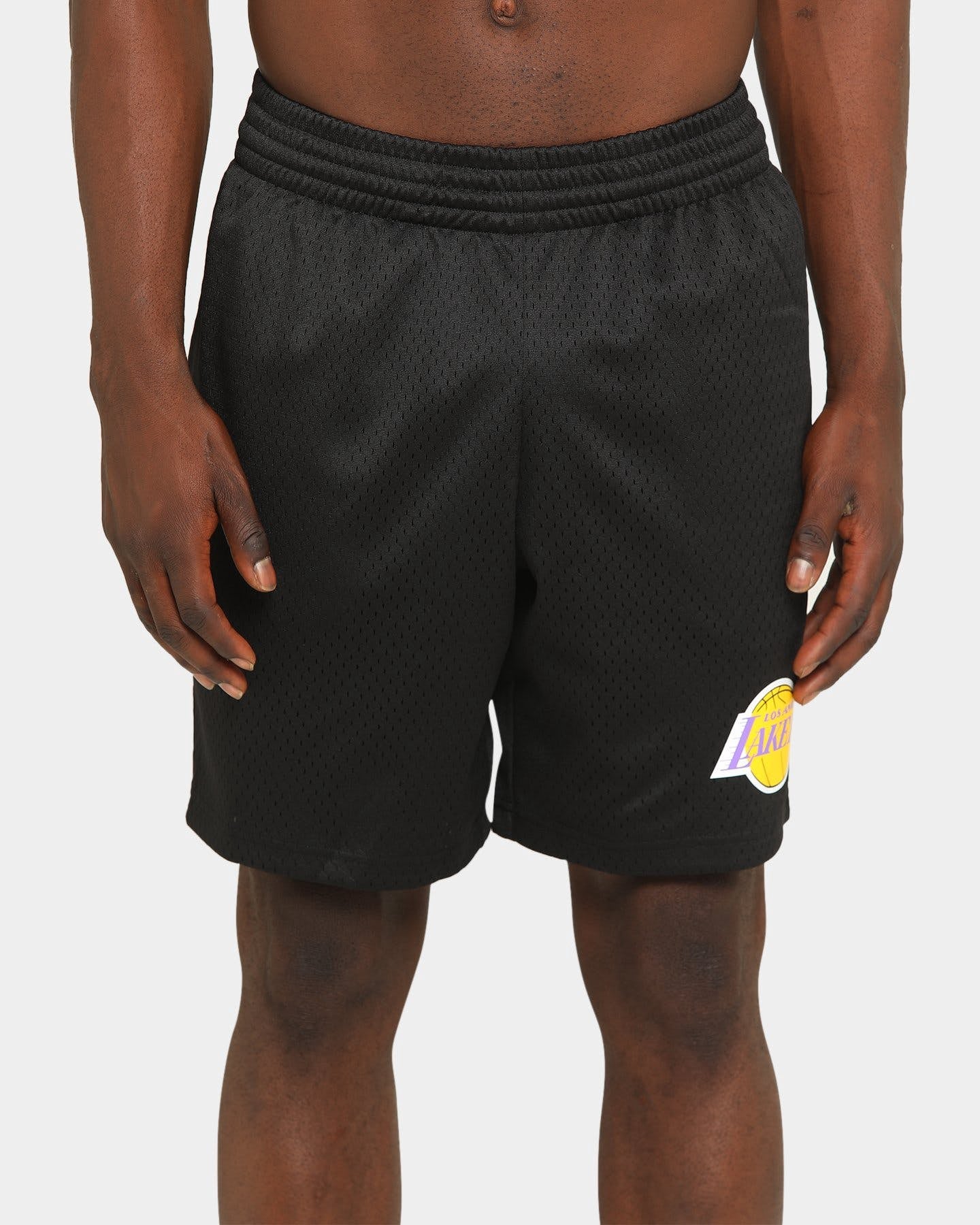 MITCHELL & NESS -Los Angeles Lakers Basic Mesh Court Shorts